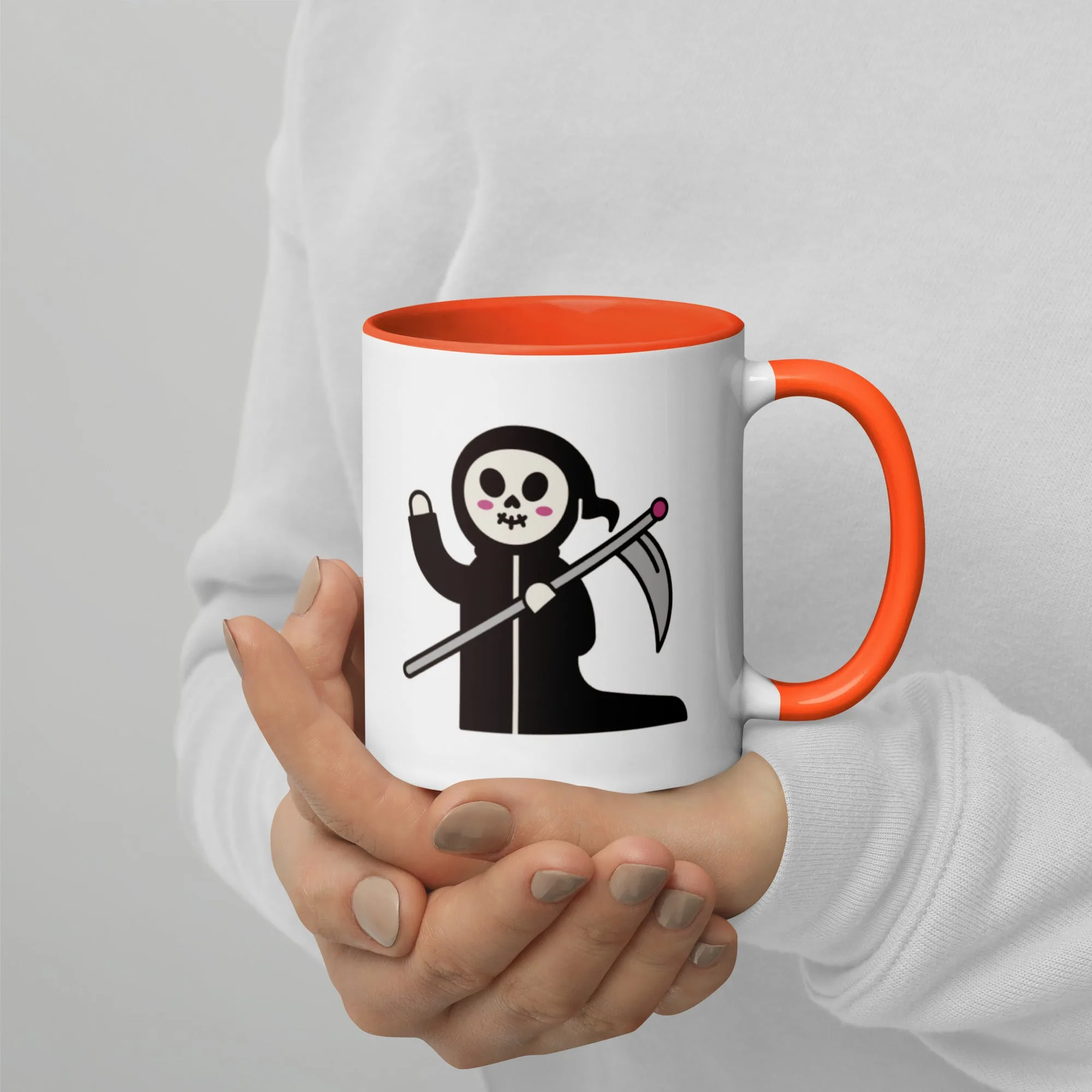 Mug à Intérieur Coloré La Grande Faucheuse – Image 12