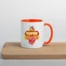 Mug à Intérieur Coloré Super Maître