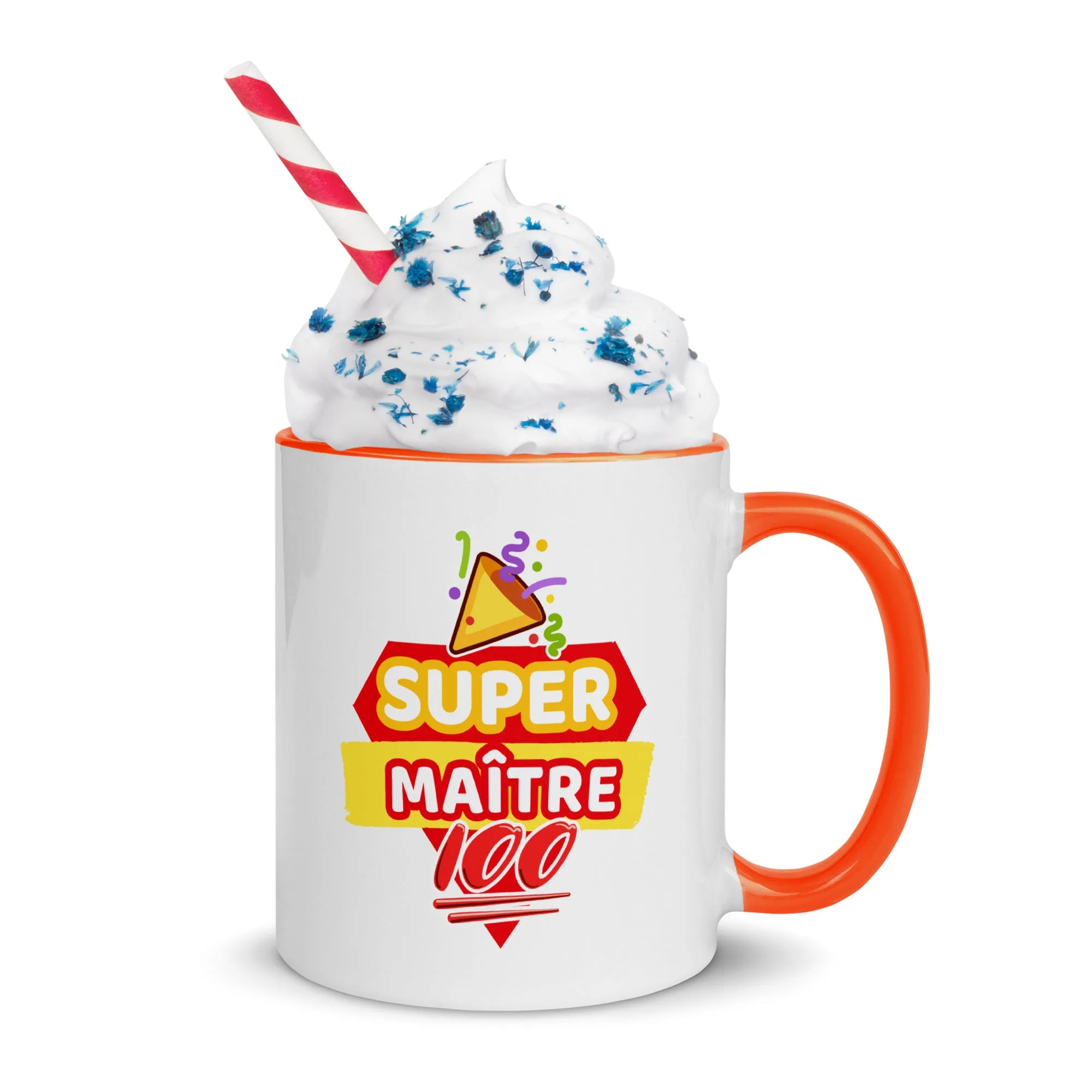 Mug à Intérieur Coloré Super Maître – Image 5