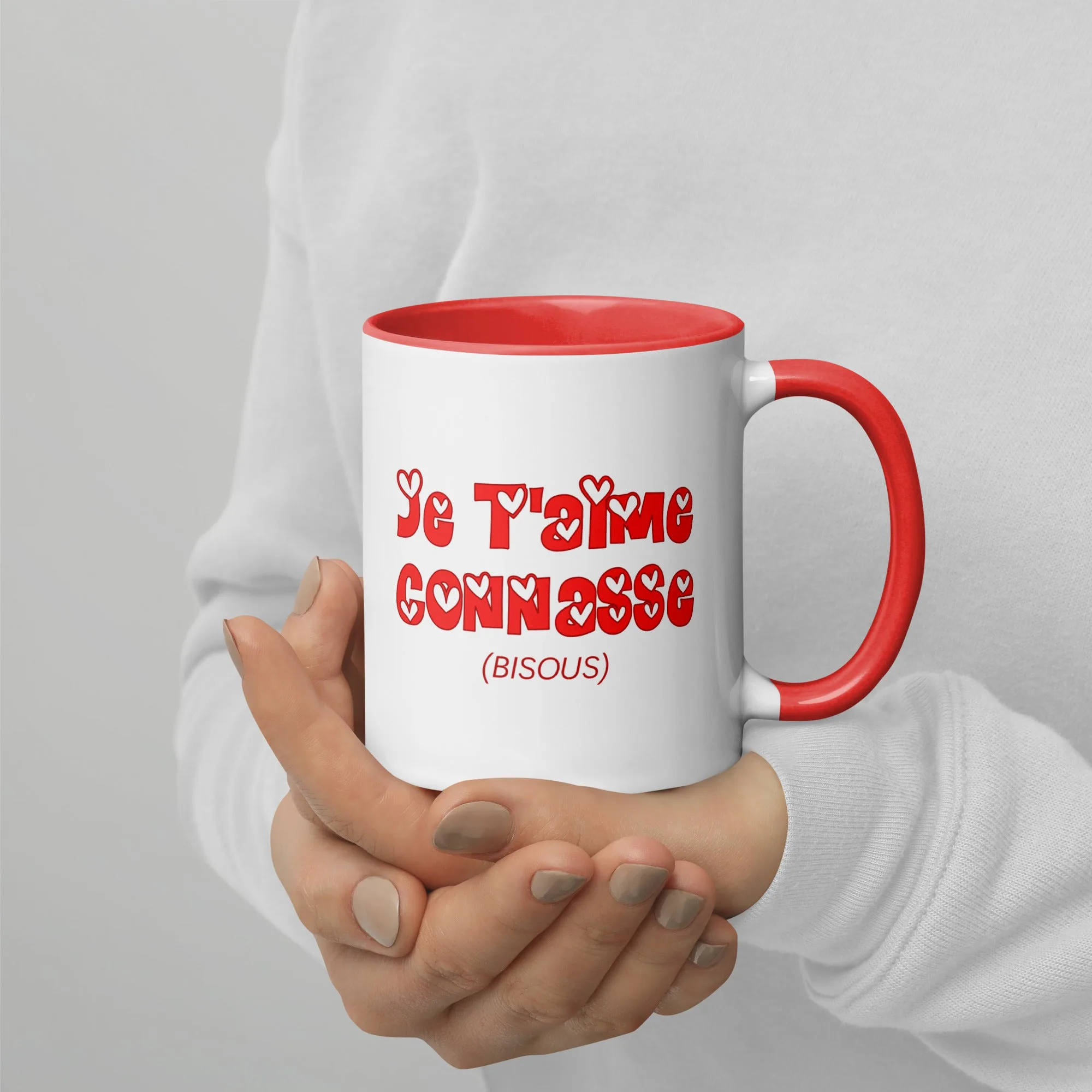 Mug à Intérieur Coloré Je T'aime Connasse – Image 6