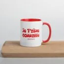 Mug à Intérieur Coloré Je T'aime Connasse