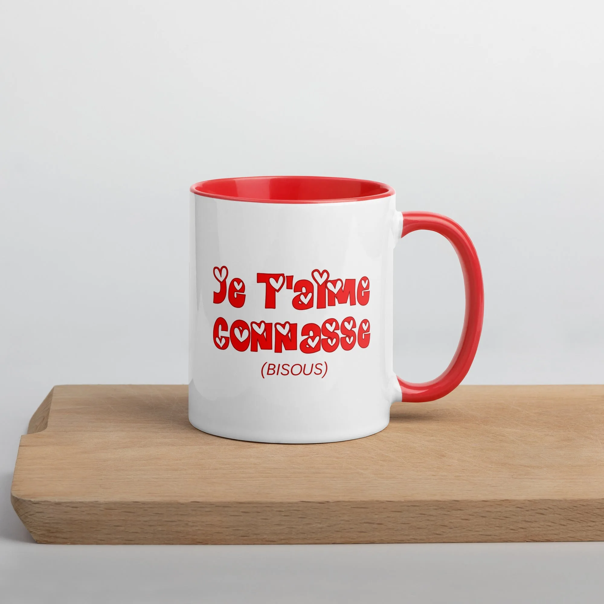 Mug à Intérieur Coloré Je T'aime Connasse – Image 5