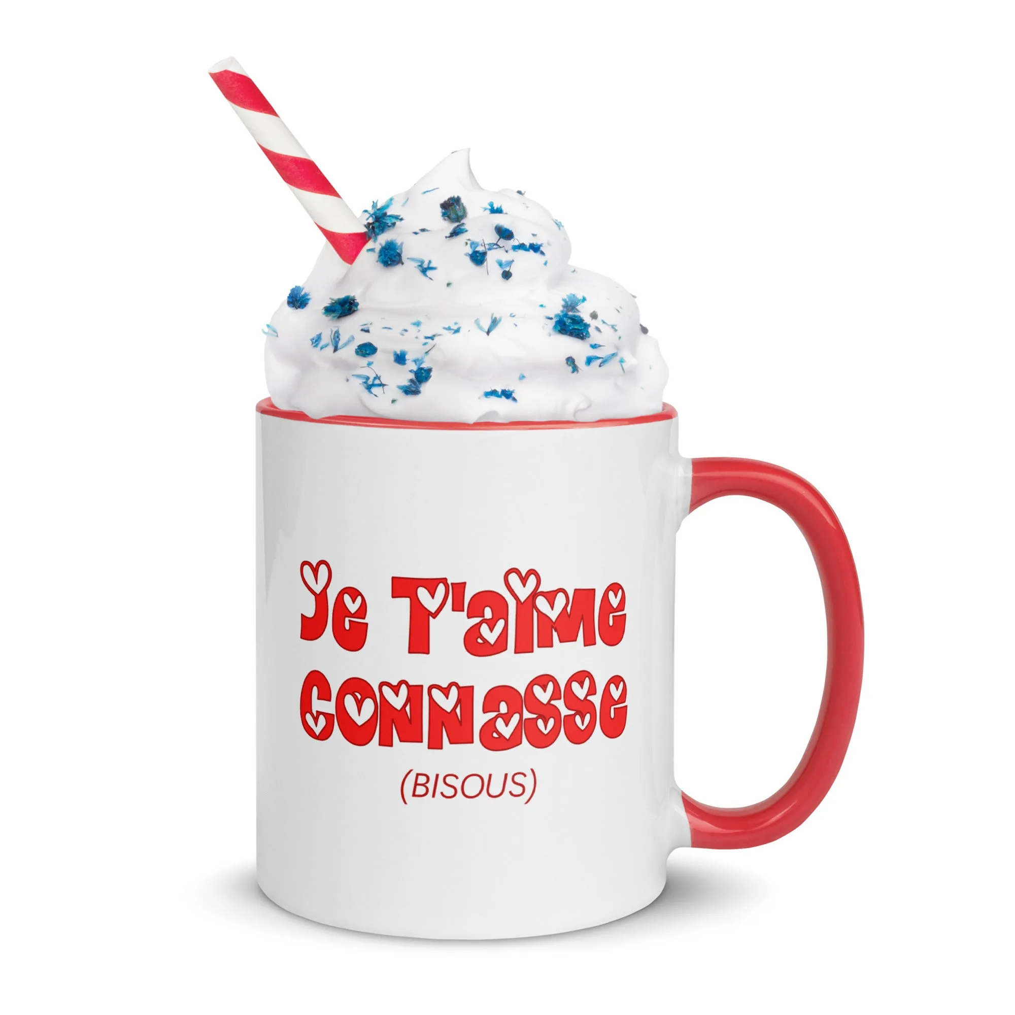Mug à Intérieur Coloré Je T'aime Connasse – Image 4