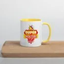 Mug à Intérieur Coloré Super Maître
