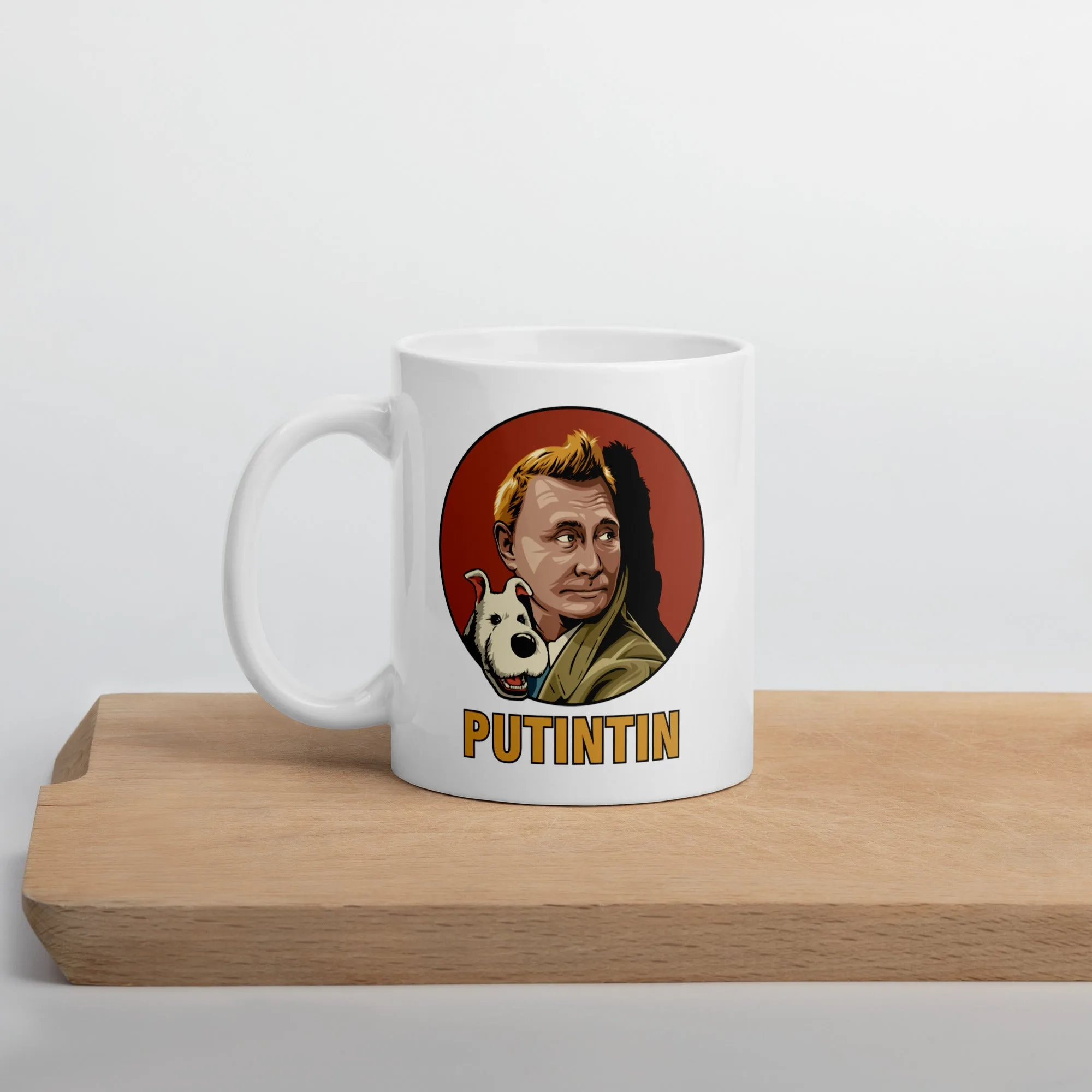 Mug Blanc Brillant Putintin – Image 5