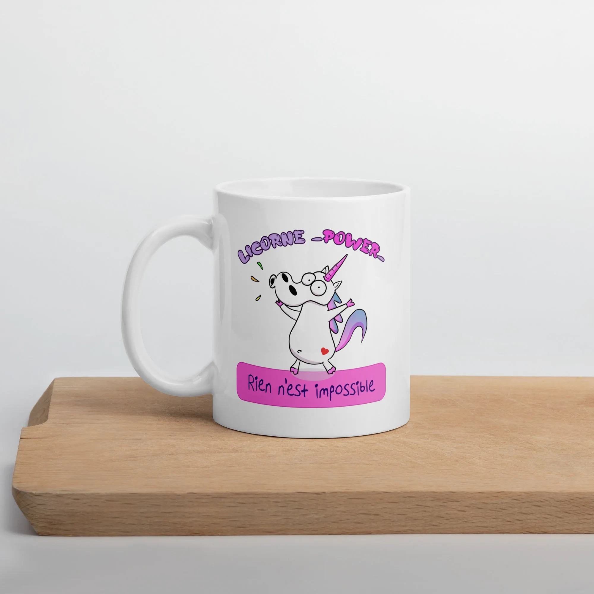 Mug Blanc Brillant – Image 6
