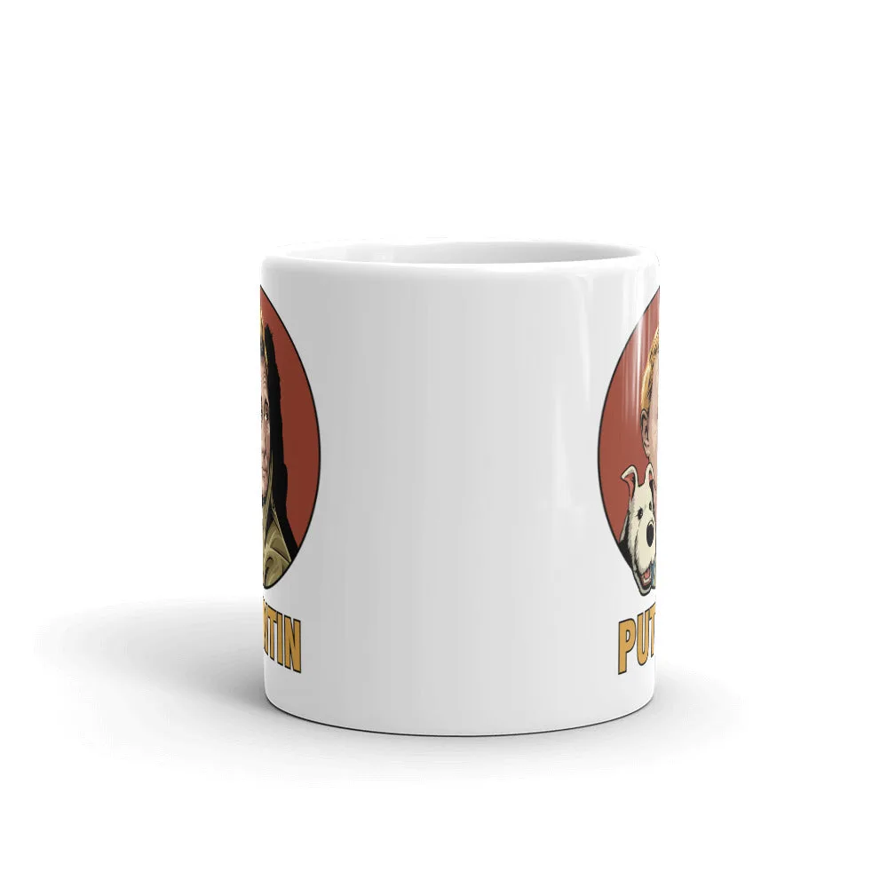 Mug Blanc Brillant Putintin – Image 2