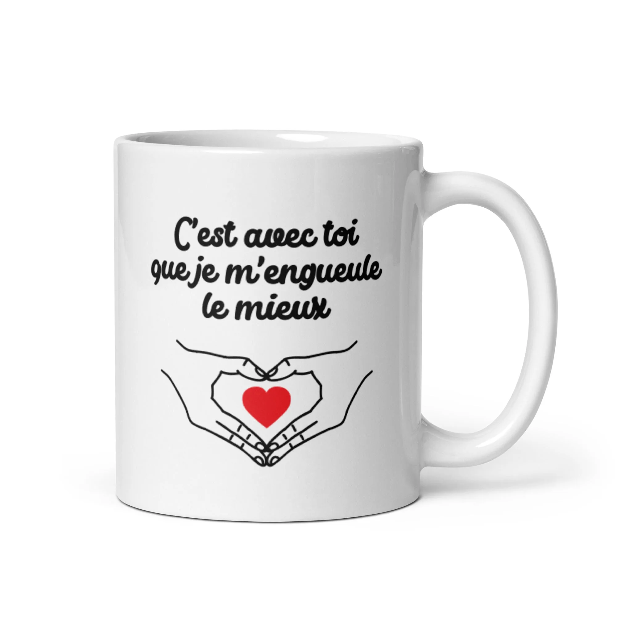 Mug C'est avec toi que je m'engueule le mieux