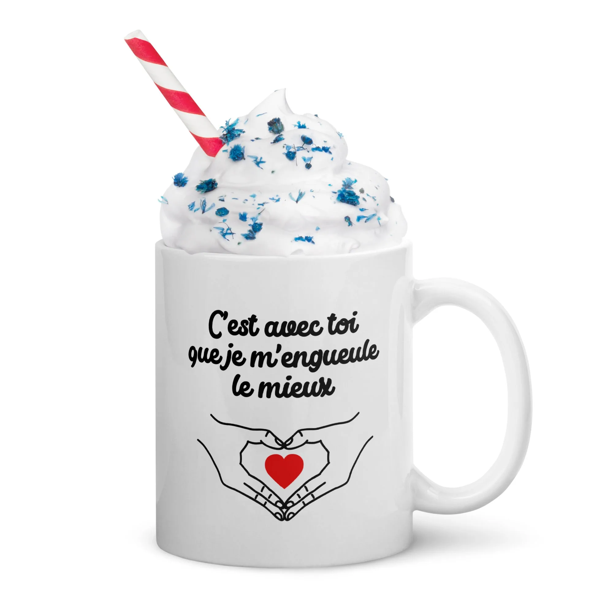 Mug C'est avec toi que je m'engueule le mieux – Image 4