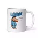 Mug Blanc Brillant Le Lundi