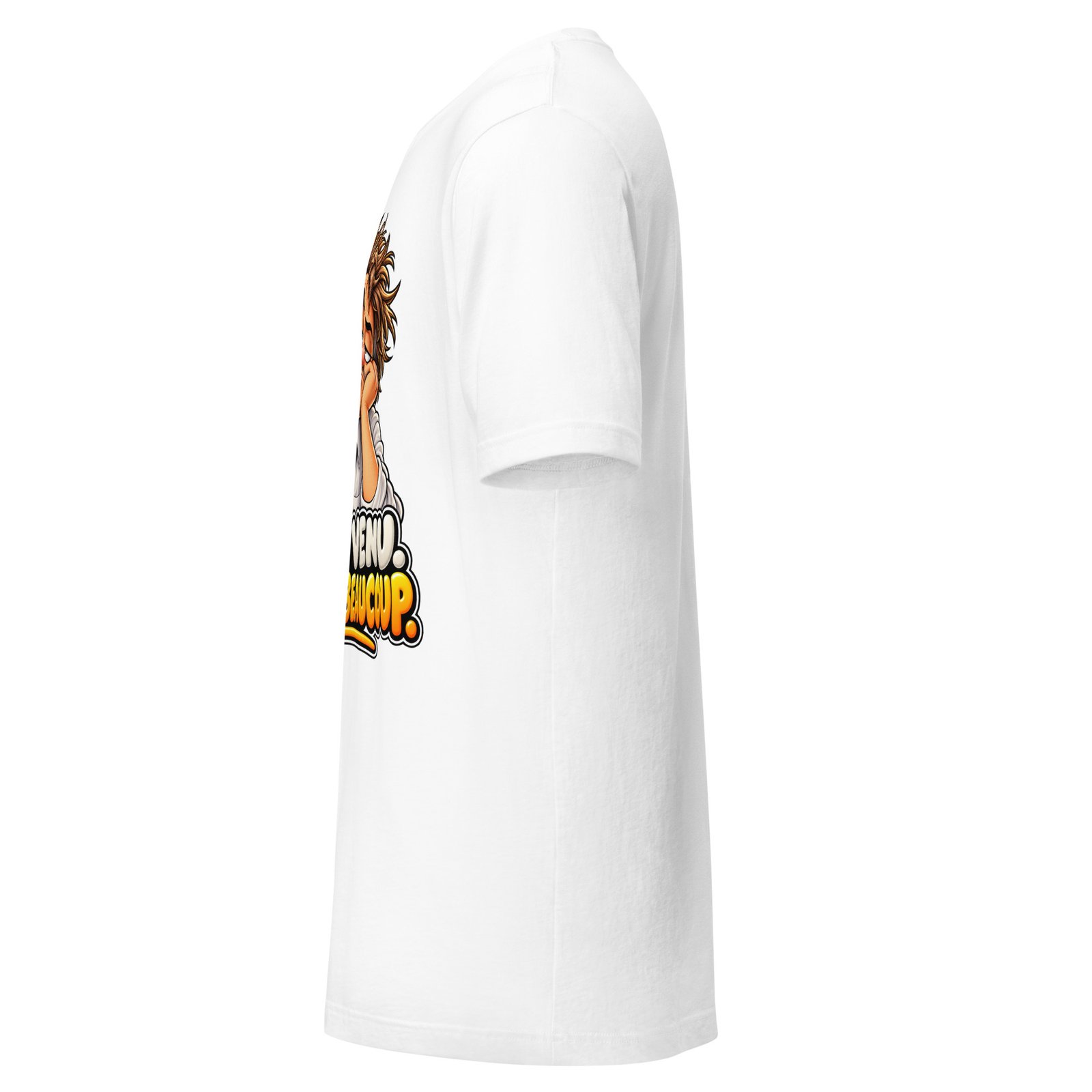 T-shirt unisexe Je suis venu, c’est déjà beaucoup – Image 7
